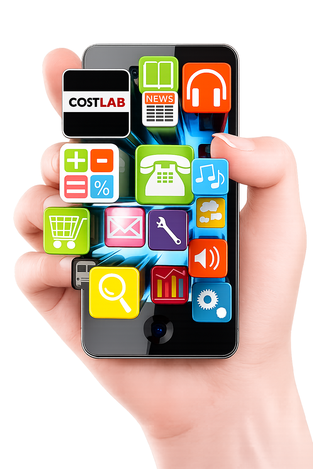 App preview on a phone